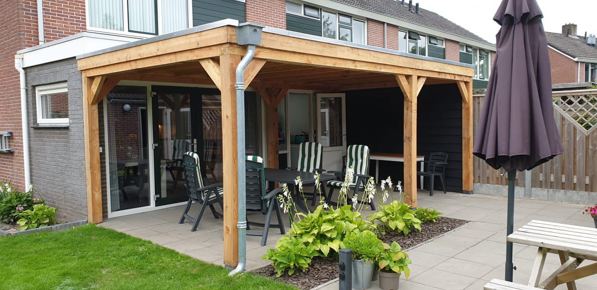 Overkapping-achtertuin Overkapping-achtertuin